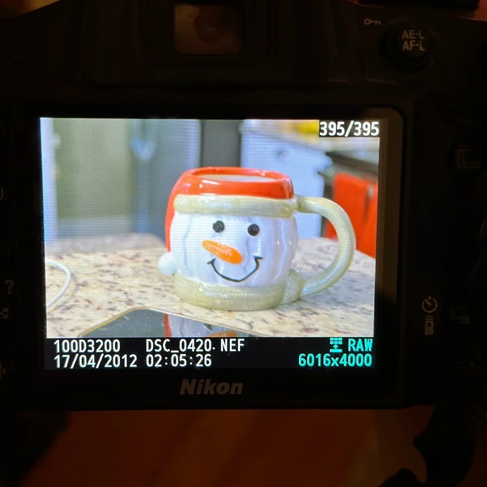 Nikon small mark